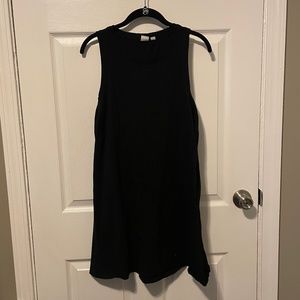 Gap black tank dress